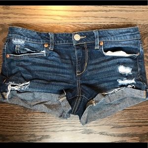 Size 2 Aeropostale jean shorts